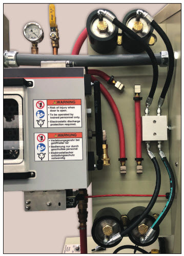 MCU Crosshead Hydraulic Locks